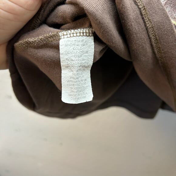 Studio Gem Y2K Wild Horses Mustang Sequin Top Brown Western Size XL Baby Tee - Picture 5 of 7